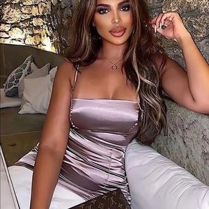 Fashion nova dress mauve